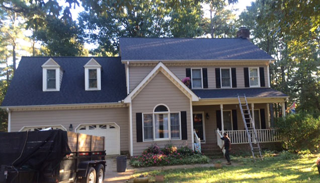 roof replacement fuquay-varina